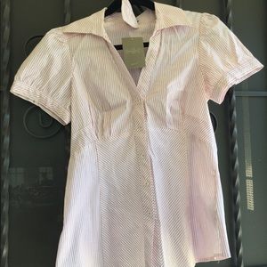 Anthropologie striped blouse